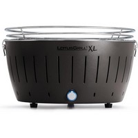 photo LotusGrill - Barbecue Portatile a Carbone XL con cavo USB - Nero + 2 Kg Carbone naturale 2
